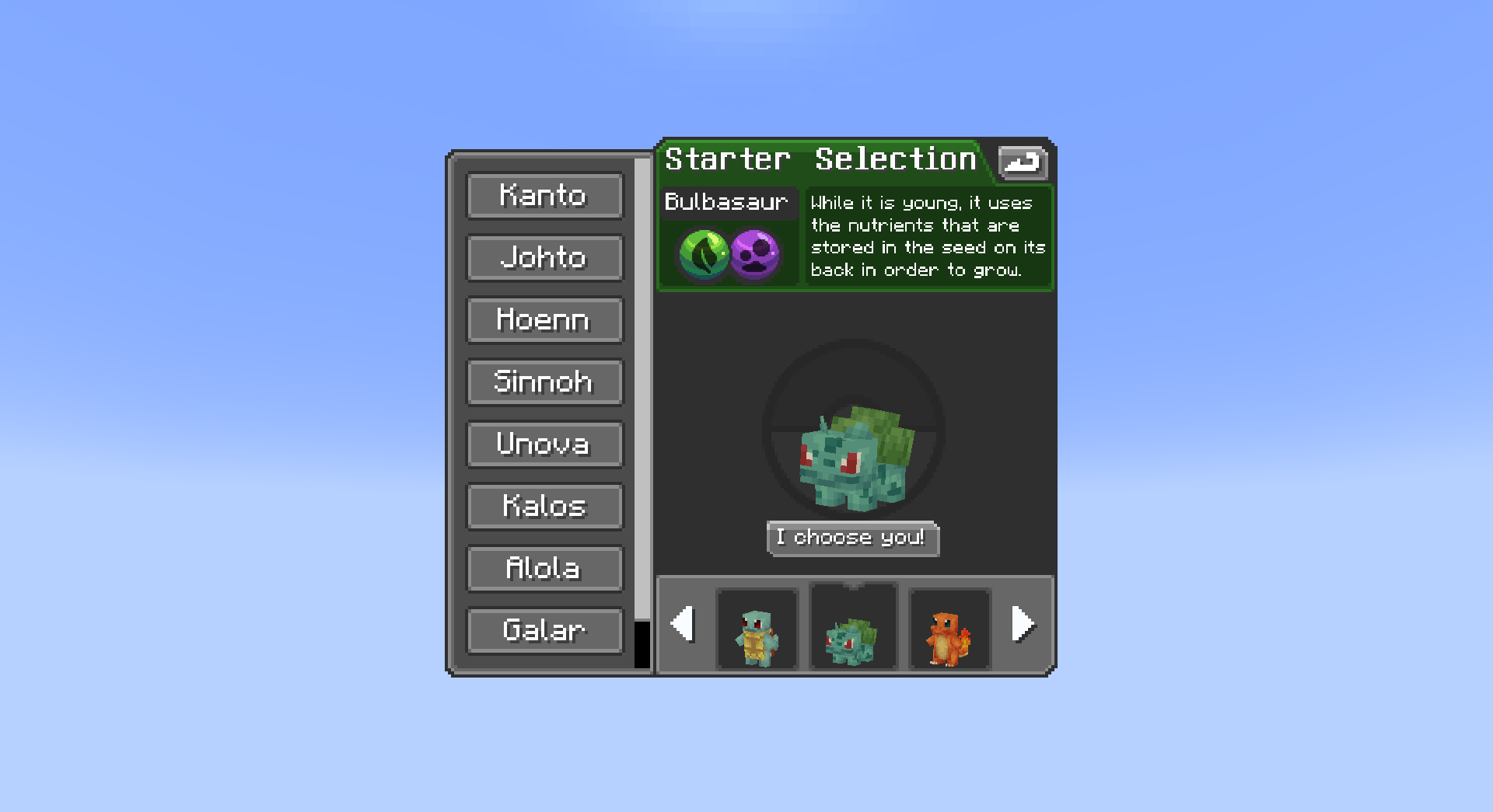 Cobblemon Interface