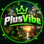 Иконка сервера PlusVibe — One World • One Year
