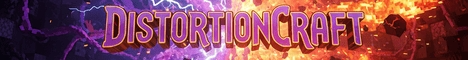 Баннер сервера DistortionCraft