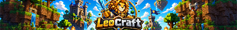 Баннер сервера LeoCraft
