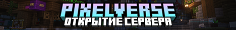 Баннер сервера PixelVerse